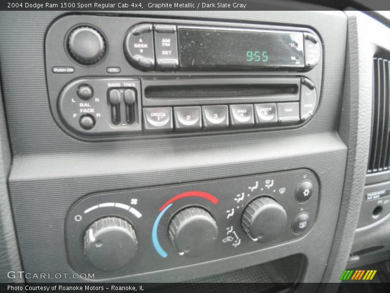 Graphite Metallic / Dark Slate Gray 2004 Dodge Ram 1500 Sport Regular Cab 4x4