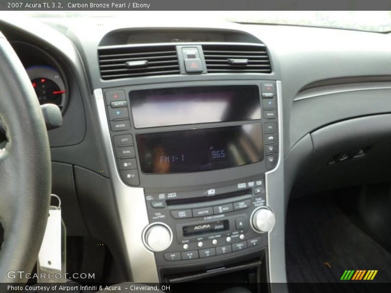 Carbon Bronze Pearl / Ebony 2007 Acura TL 3.2