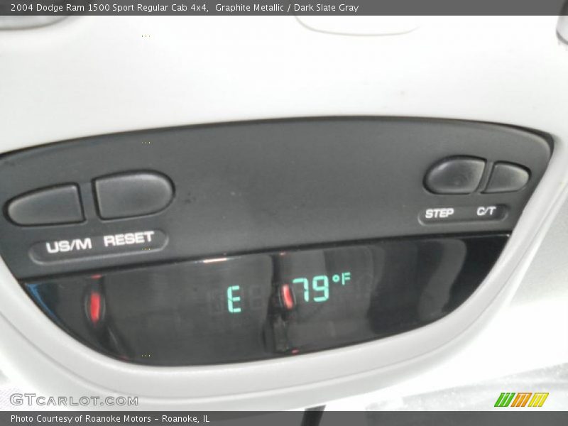 Graphite Metallic / Dark Slate Gray 2004 Dodge Ram 1500 Sport Regular Cab 4x4