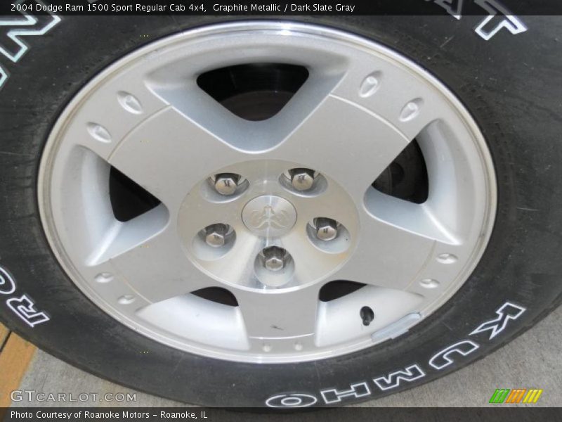 Graphite Metallic / Dark Slate Gray 2004 Dodge Ram 1500 Sport Regular Cab 4x4
