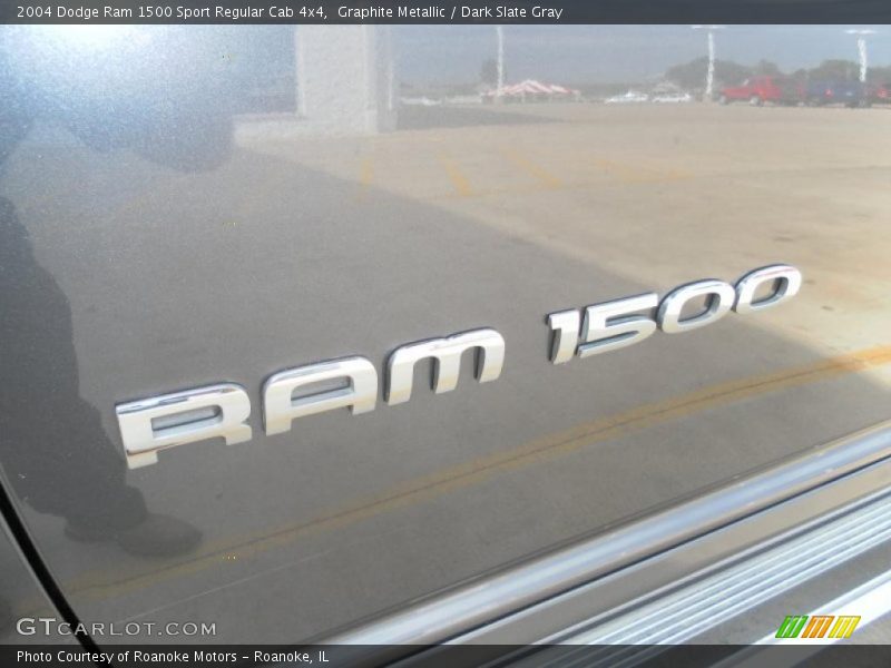 Graphite Metallic / Dark Slate Gray 2004 Dodge Ram 1500 Sport Regular Cab 4x4