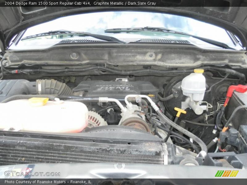 Graphite Metallic / Dark Slate Gray 2004 Dodge Ram 1500 Sport Regular Cab 4x4