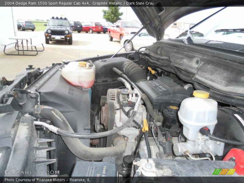 Graphite Metallic / Dark Slate Gray 2004 Dodge Ram 1500 Sport Regular Cab 4x4