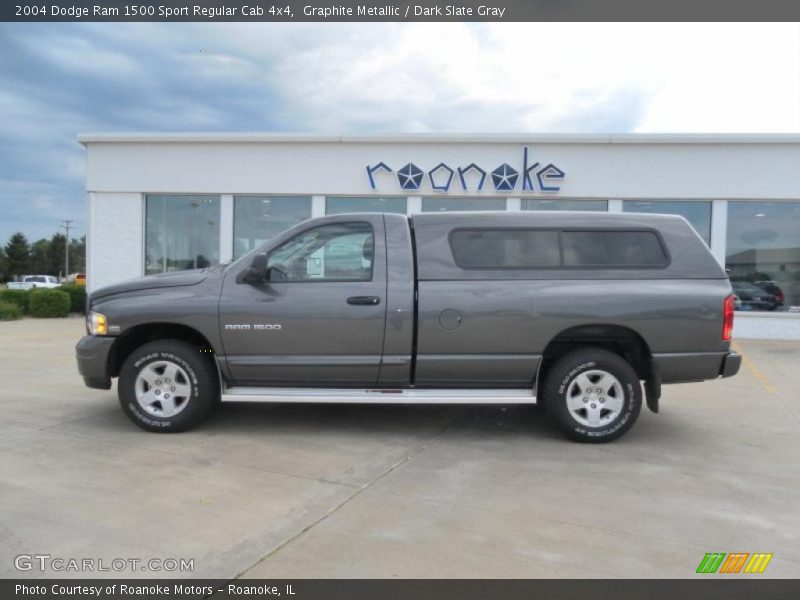 Graphite Metallic / Dark Slate Gray 2004 Dodge Ram 1500 Sport Regular Cab 4x4