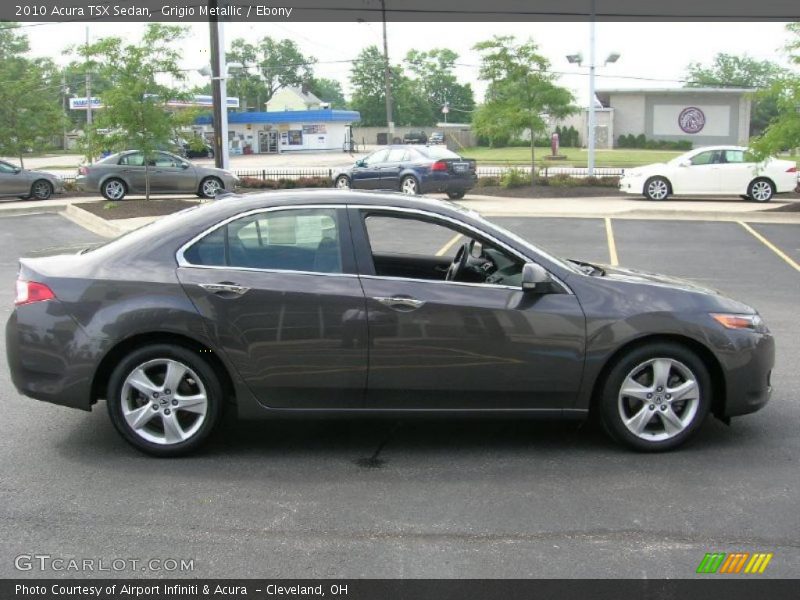 Grigio Metallic / Ebony 2010 Acura TSX Sedan