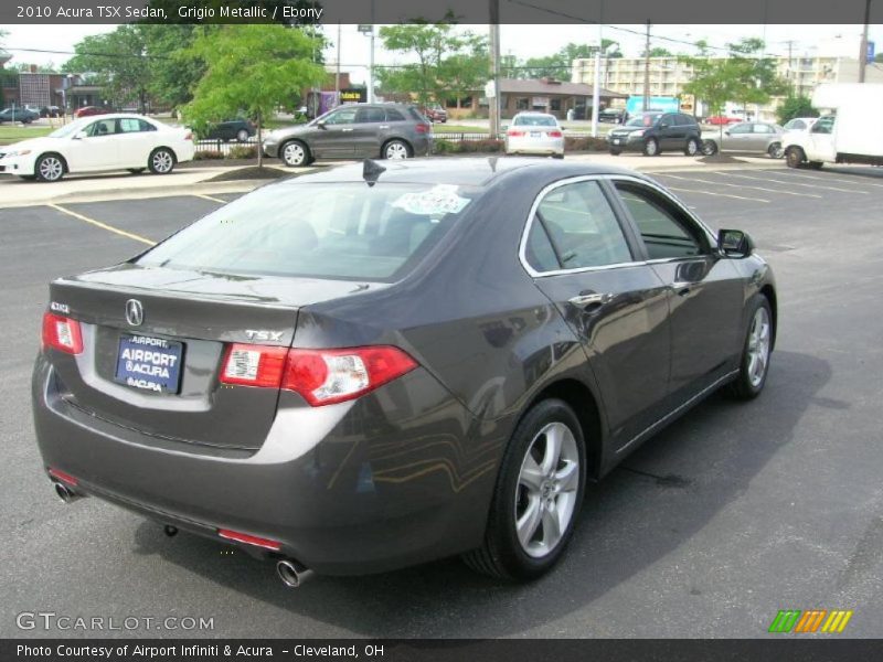 Grigio Metallic / Ebony 2010 Acura TSX Sedan