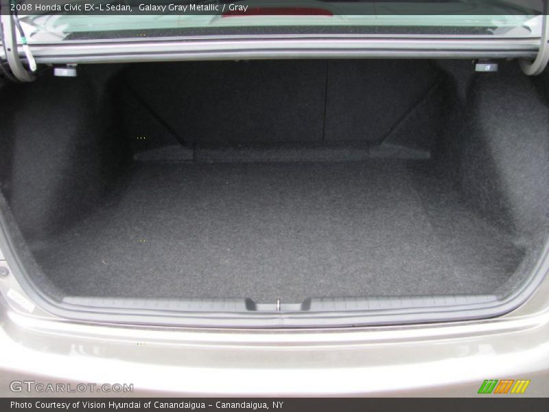 Galaxy Gray Metallic / Gray 2008 Honda Civic EX-L Sedan