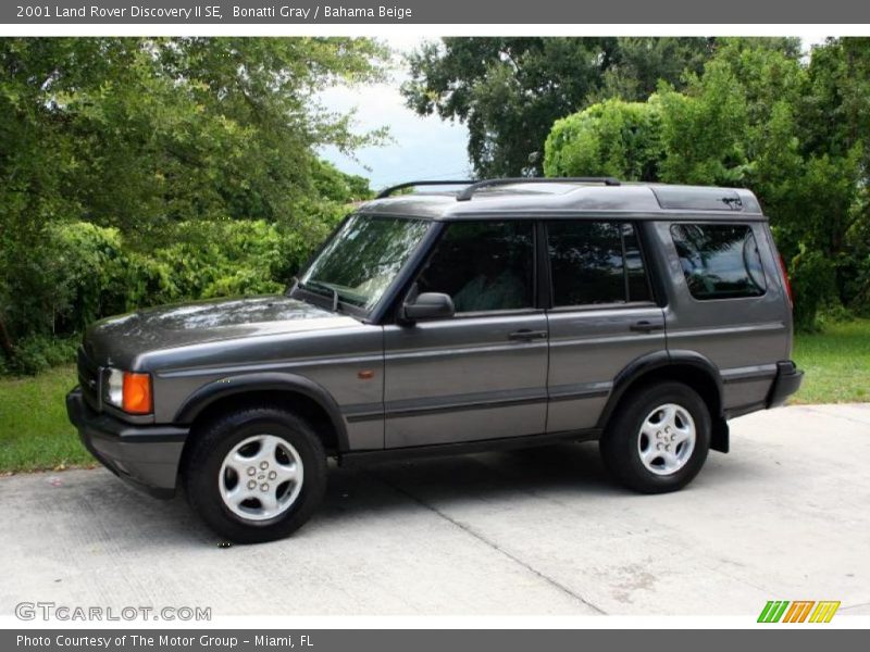 Bonatti Gray / Bahama Beige 2001 Land Rover Discovery II SE