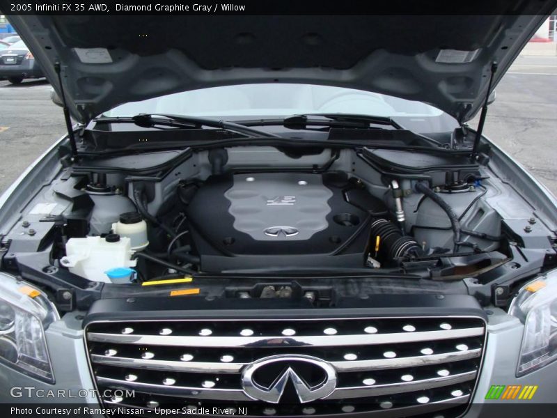 Diamond Graphite Gray / Willow 2005 Infiniti FX 35 AWD