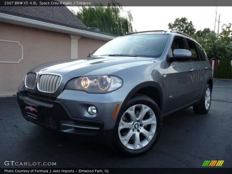 Space Grey Metallic / Tobacco 2007 BMW X5 4.8i