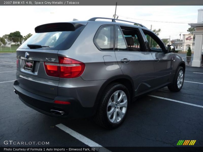 Space Grey Metallic / Tobacco 2007 BMW X5 4.8i