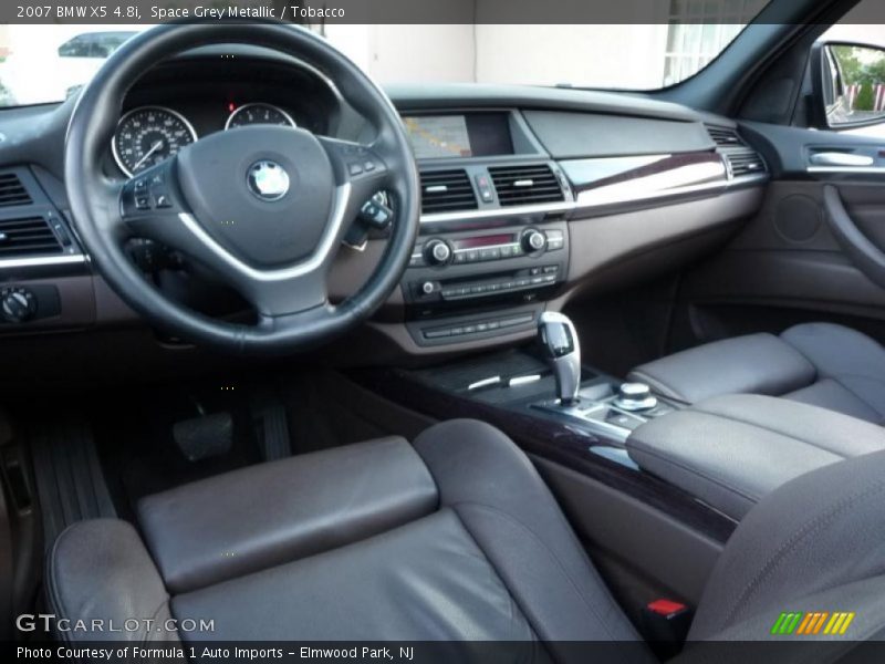 Space Grey Metallic / Tobacco 2007 BMW X5 4.8i
