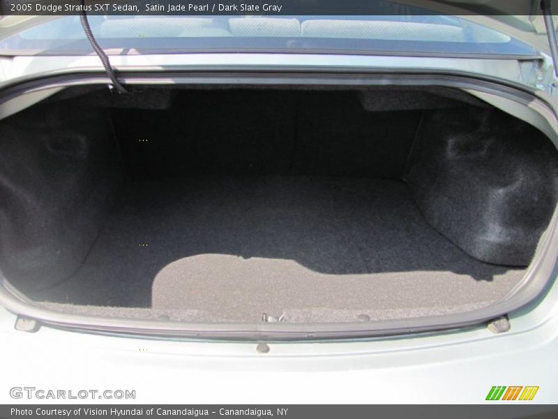 Satin Jade Pearl / Dark Slate Gray 2005 Dodge Stratus SXT Sedan