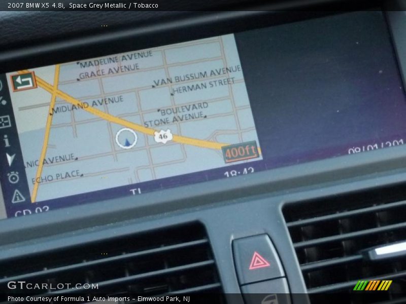 Space Grey Metallic / Tobacco 2007 BMW X5 4.8i