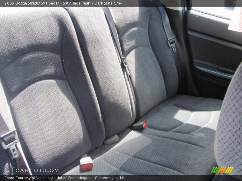 Satin Jade Pearl / Dark Slate Gray 2005 Dodge Stratus SXT Sedan