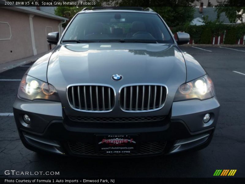 Space Grey Metallic / Tobacco 2007 BMW X5 4.8i
