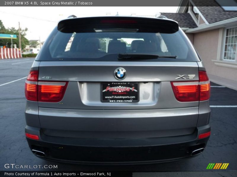 Space Grey Metallic / Tobacco 2007 BMW X5 4.8i