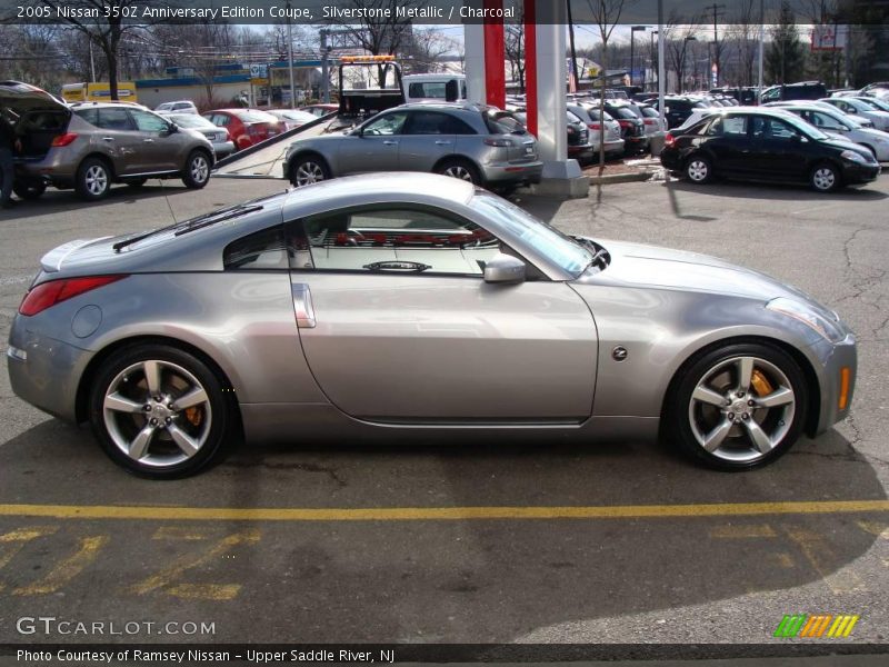 Silverstone Metallic / Charcoal 2005 Nissan 350Z Anniversary Edition Coupe