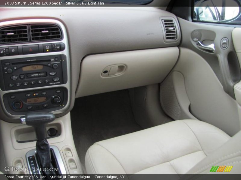 Silver Blue / Light Tan 2003 Saturn L Series L200 Sedan