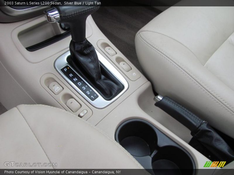 Silver Blue / Light Tan 2003 Saturn L Series L200 Sedan