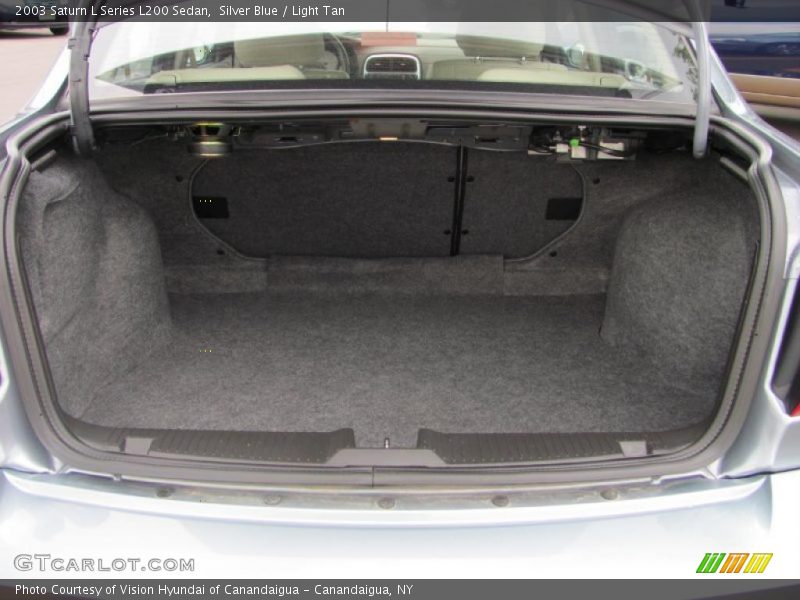Silver Blue / Light Tan 2003 Saturn L Series L200 Sedan