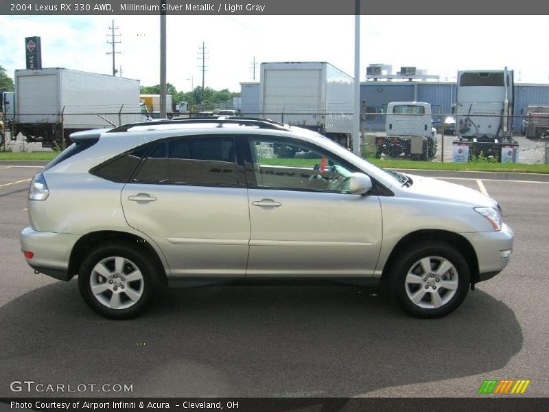 Millinnium Silver Metallic / Light Gray 2004 Lexus RX 330 AWD