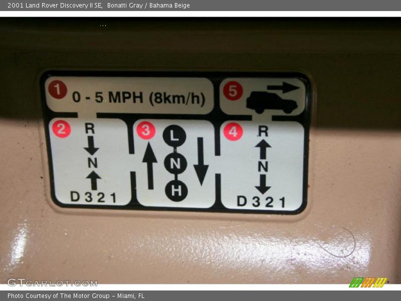 Bonatti Gray / Bahama Beige 2001 Land Rover Discovery II SE