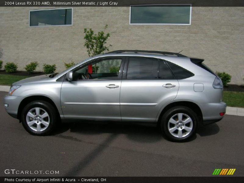 Millinnium Silver Metallic / Light Gray 2004 Lexus RX 330 AWD