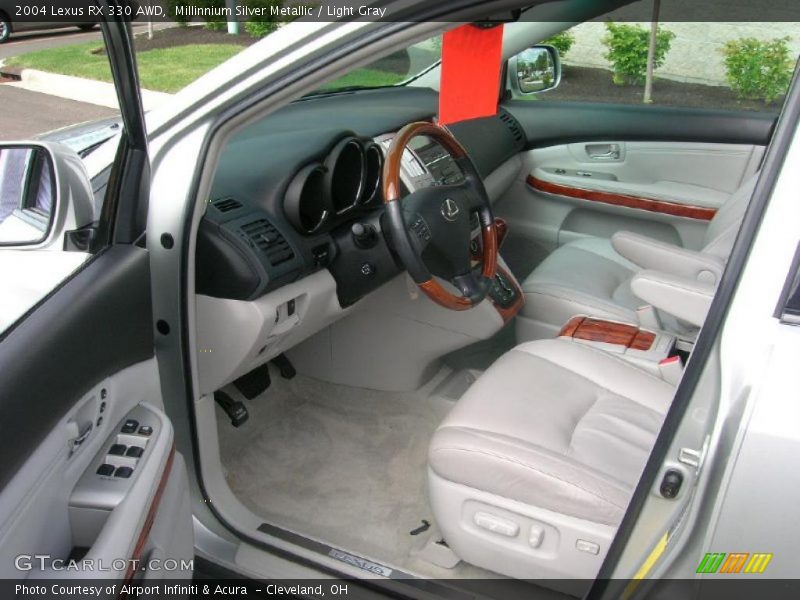 Millinnium Silver Metallic / Light Gray 2004 Lexus RX 330 AWD