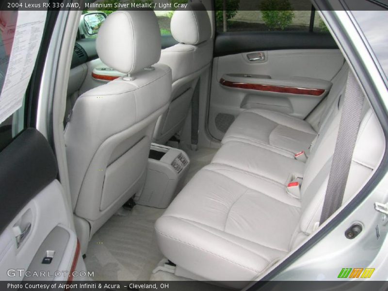 Millinnium Silver Metallic / Light Gray 2004 Lexus RX 330 AWD