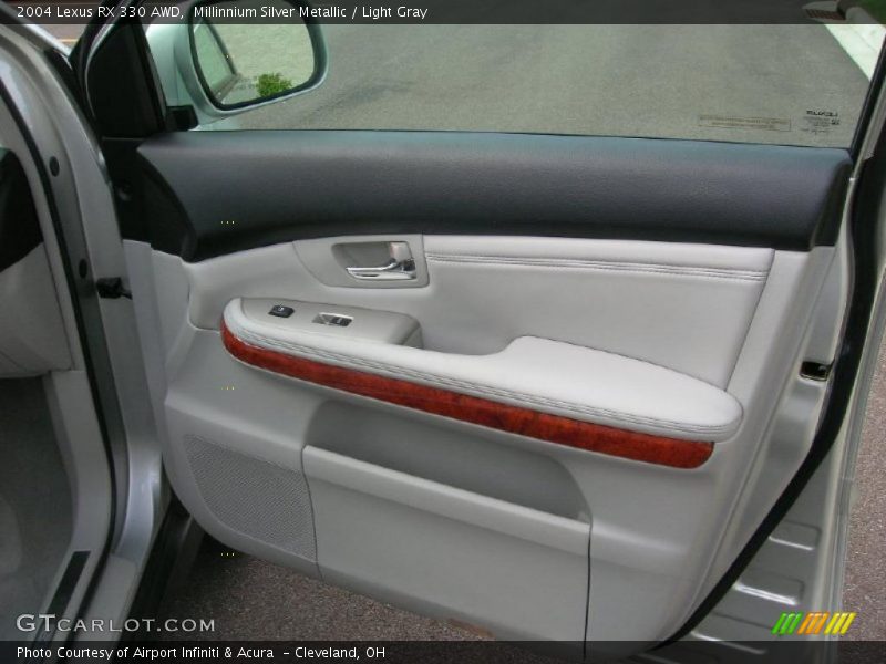 Millinnium Silver Metallic / Light Gray 2004 Lexus RX 330 AWD