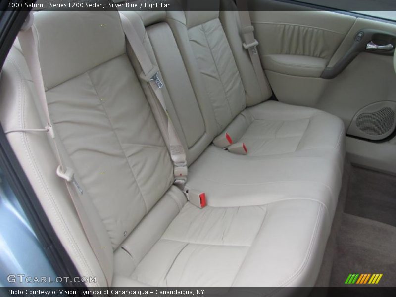 Silver Blue / Light Tan 2003 Saturn L Series L200 Sedan