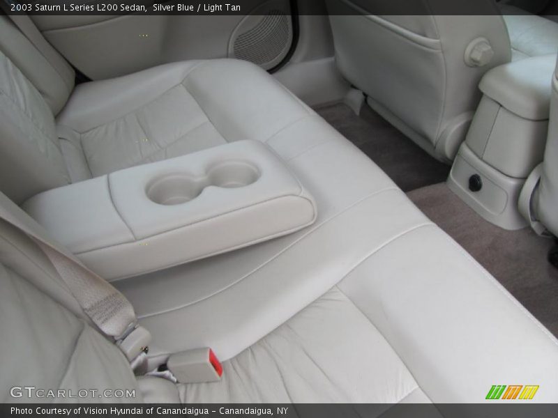 Silver Blue / Light Tan 2003 Saturn L Series L200 Sedan