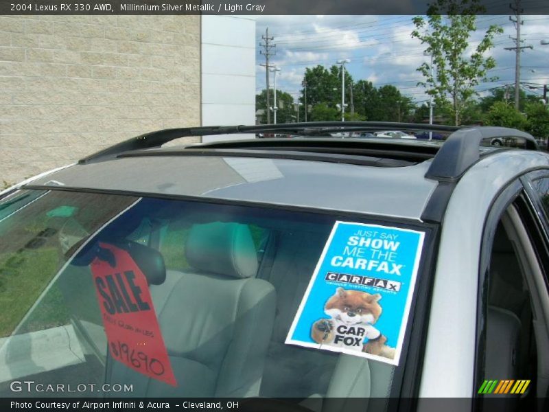 Millinnium Silver Metallic / Light Gray 2004 Lexus RX 330 AWD