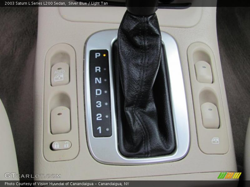 Silver Blue / Light Tan 2003 Saturn L Series L200 Sedan