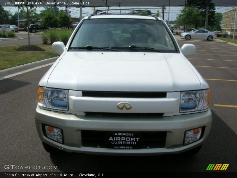 Dover White / Stone Beige 2001 Infiniti QX4 4x4