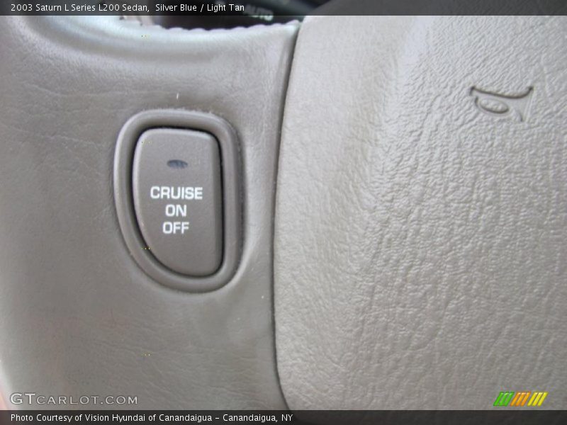 Silver Blue / Light Tan 2003 Saturn L Series L200 Sedan