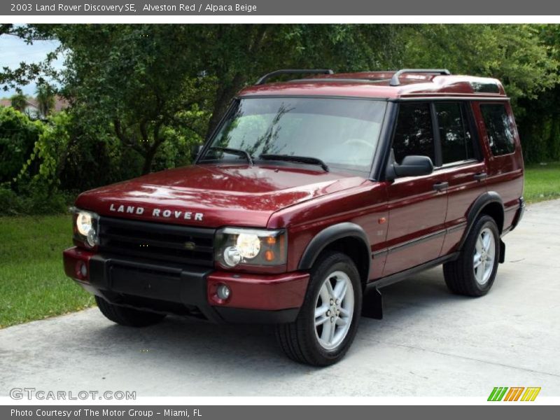 Alveston Red / Alpaca Beige 2003 Land Rover Discovery SE