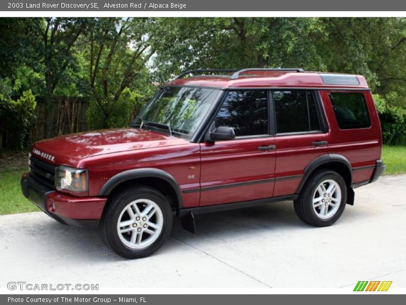 Alveston Red / Alpaca Beige 2003 Land Rover Discovery SE