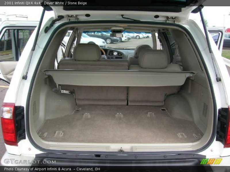 Dover White / Stone Beige 2001 Infiniti QX4 4x4