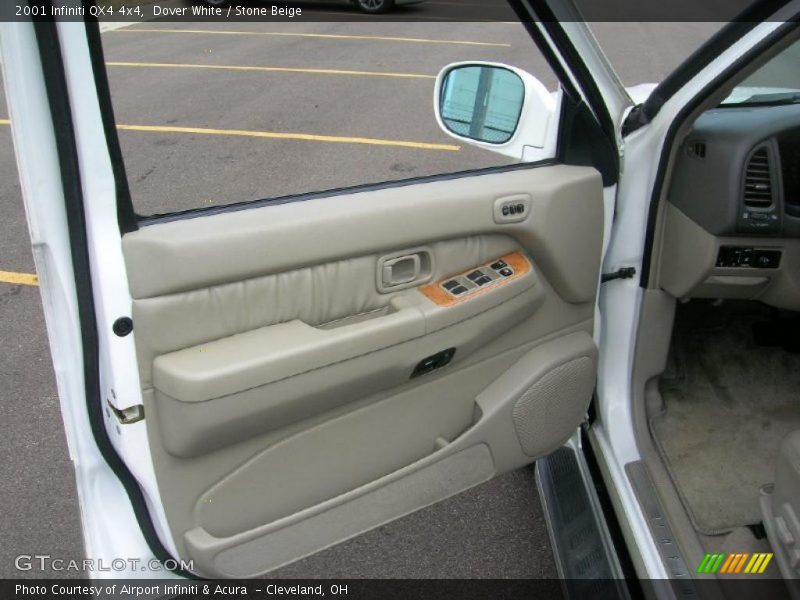 Dover White / Stone Beige 2001 Infiniti QX4 4x4