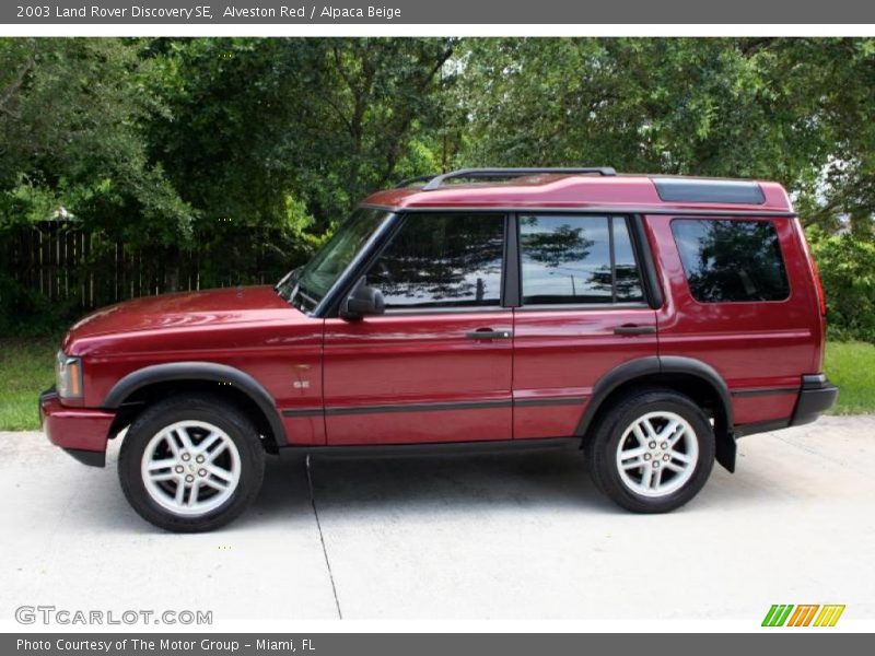 Alveston Red / Alpaca Beige 2003 Land Rover Discovery SE