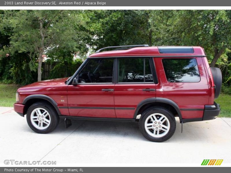 Alveston Red / Alpaca Beige 2003 Land Rover Discovery SE