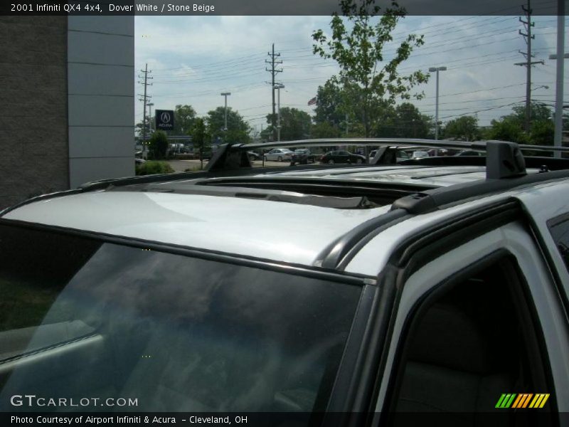 Dover White / Stone Beige 2001 Infiniti QX4 4x4