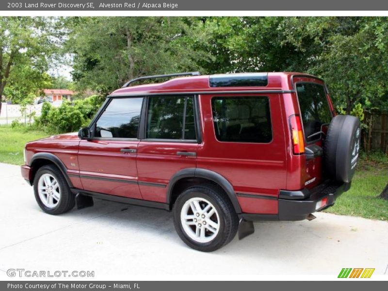 Alveston Red / Alpaca Beige 2003 Land Rover Discovery SE