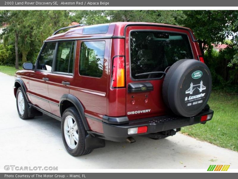 Alveston Red / Alpaca Beige 2003 Land Rover Discovery SE