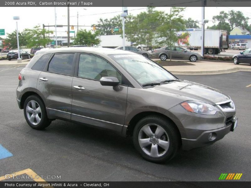 Carbon Bronze Pearl / Taupe 2008 Acura RDX