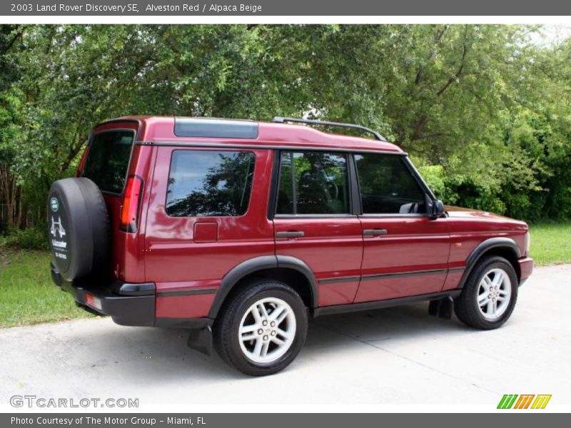Alveston Red / Alpaca Beige 2003 Land Rover Discovery SE