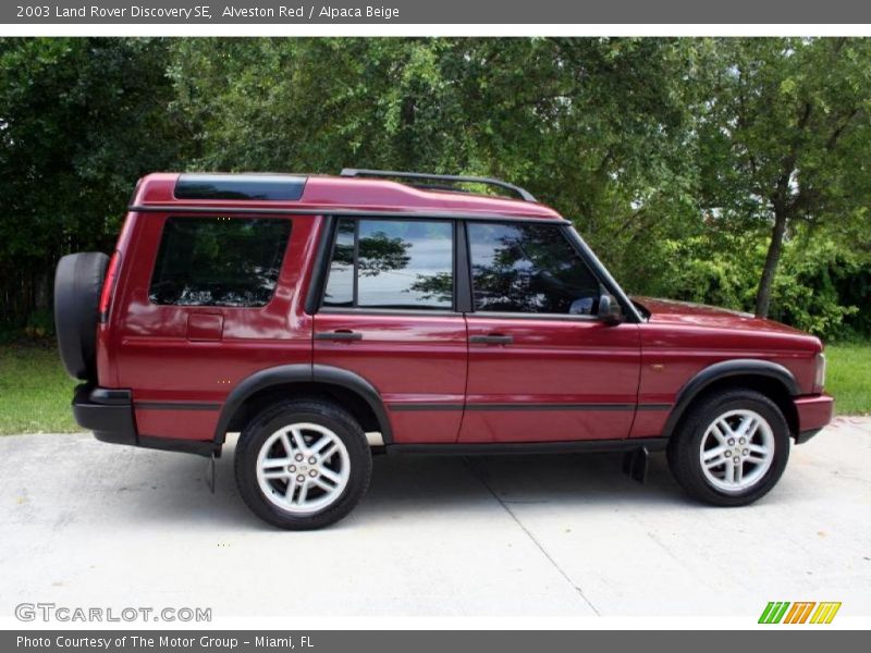 Alveston Red / Alpaca Beige 2003 Land Rover Discovery SE