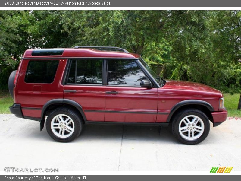 Alveston Red / Alpaca Beige 2003 Land Rover Discovery SE